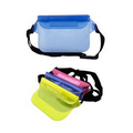 Translucent Waterproof Pouch Waist Bag w/ Adjustable Strap